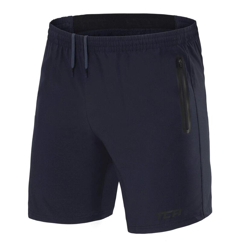 Short Léger Elite Tech avec Poches à Fermeture Éclair pour Hommes