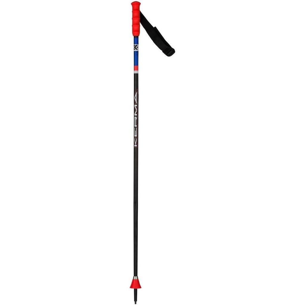 Kerma SPEED GS-SG Jr Ski Poles for Men Black