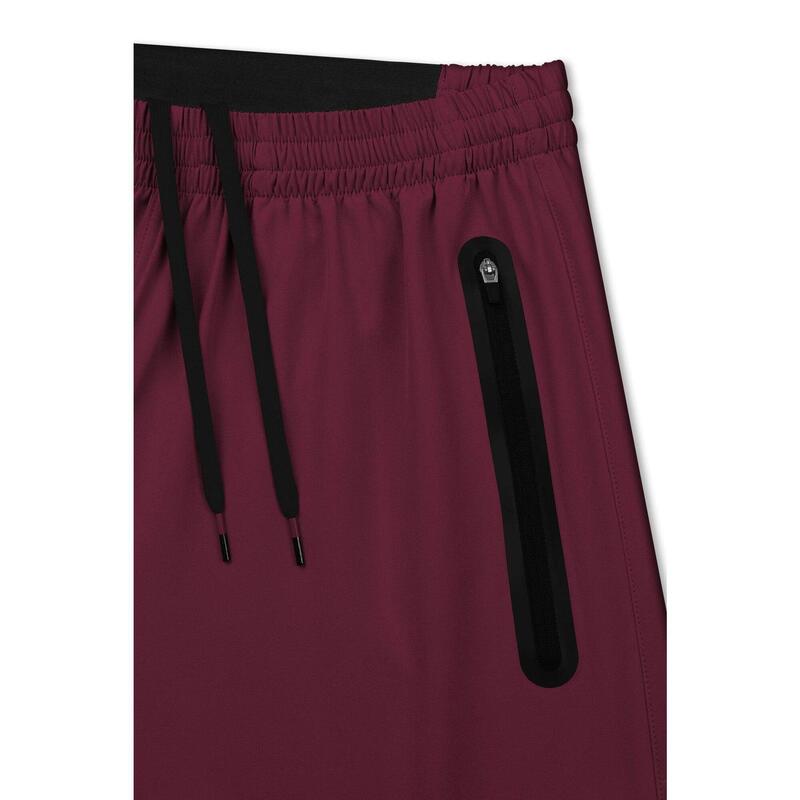 Short Léger Elite Tech avec Poches à Fermeture Éclair pour Hommes