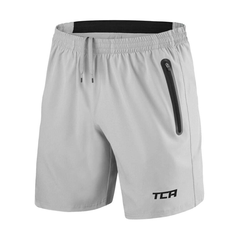 Short Léger Elite Tech avec Poches à Fermeture Éclair pour Hommes