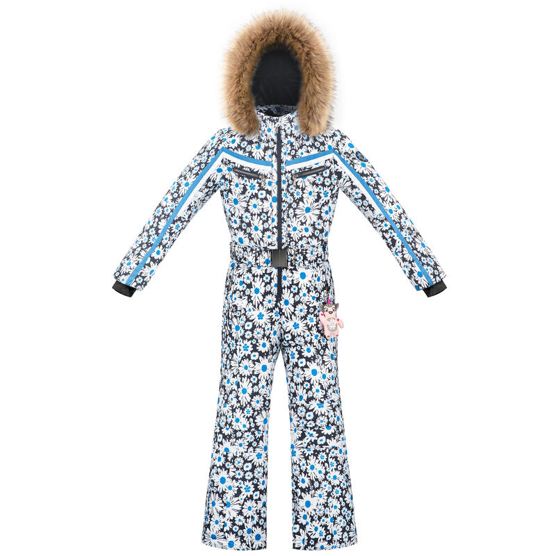 Combinaison De Ski Poivre Blanc Ski Overall 1031 Daisy Blue Fille