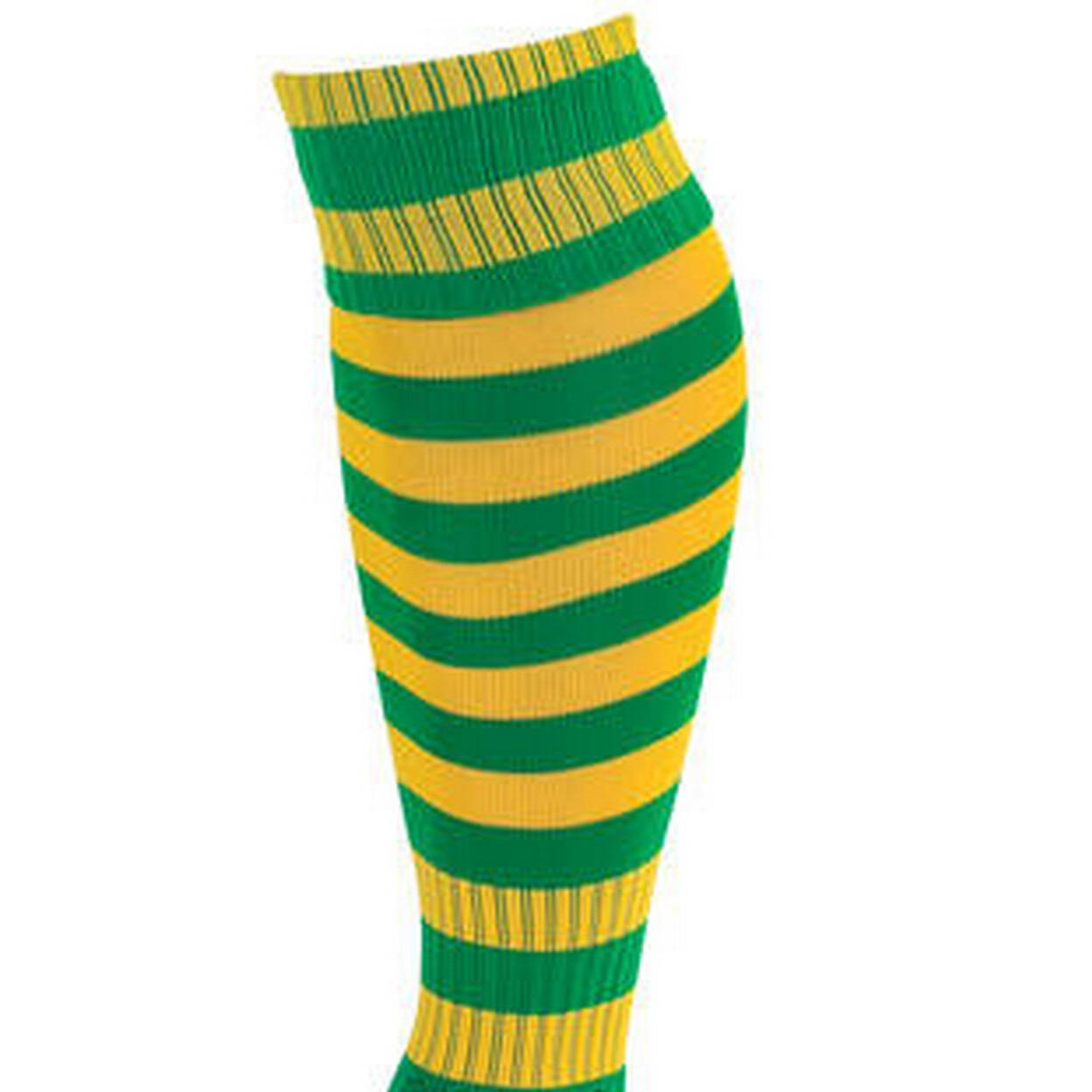 Unisex Pro Geringelte Fußballsocken für Erwachsene Damen und Herren 2/2