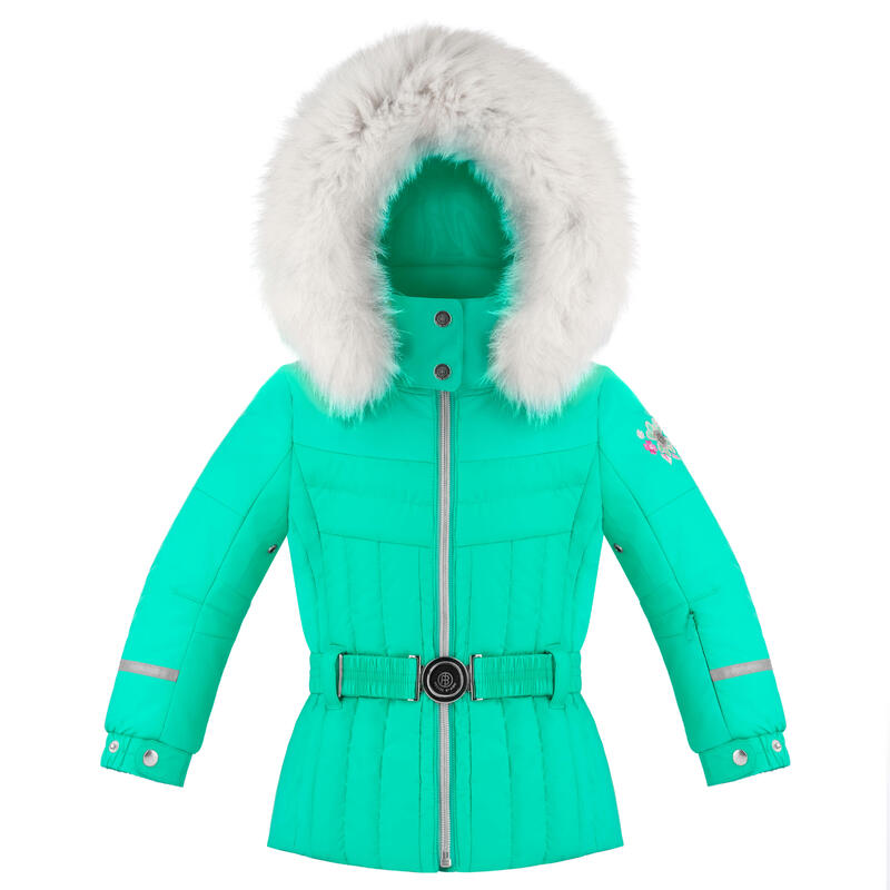 Veste De Ski Poivre Blanc 1002 Emerald Green Fille