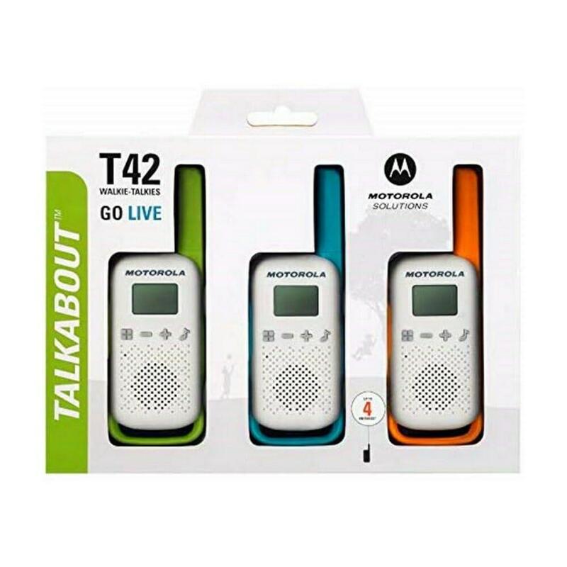 WalkieTalkie Pack 3 Motorola T42 Multicolor