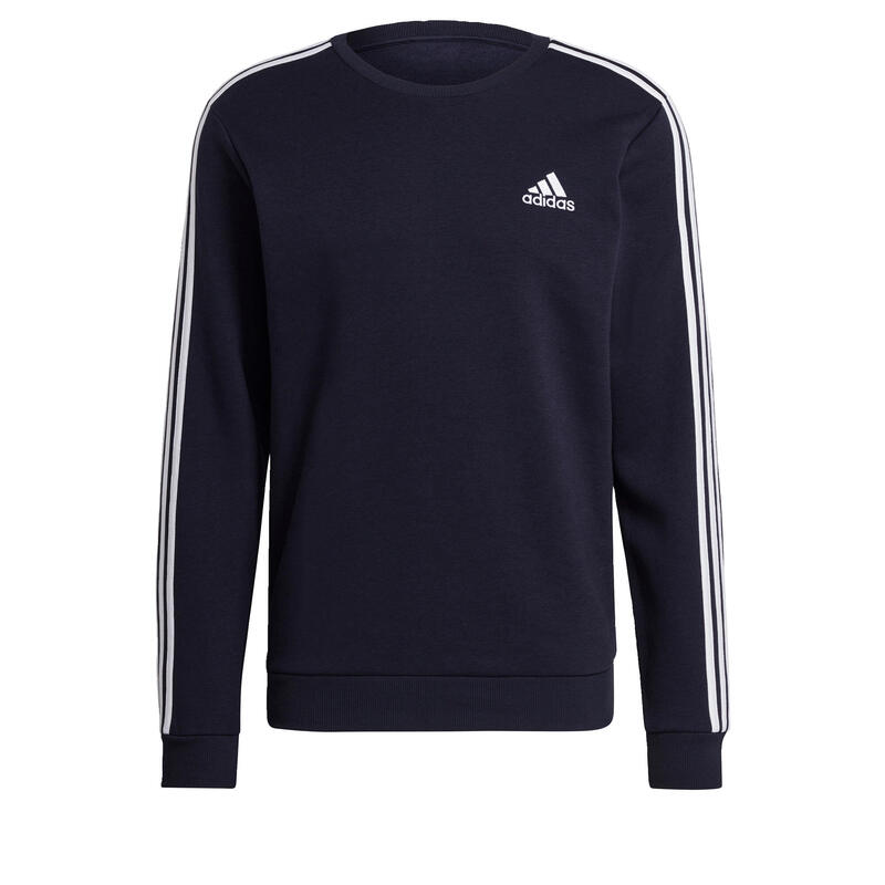 Essentials Fleece 3-Stripes Sweatshirt