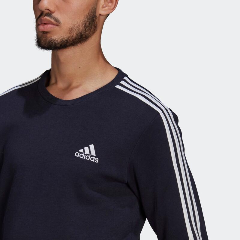 Felpa Essentials Fleece 3-Stripes