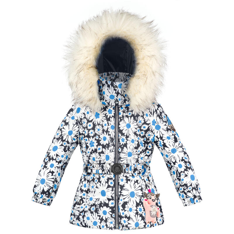 Veste De Ski/snow Poivre Blanc Ski Jacket 1003 Daisy Blue Fille