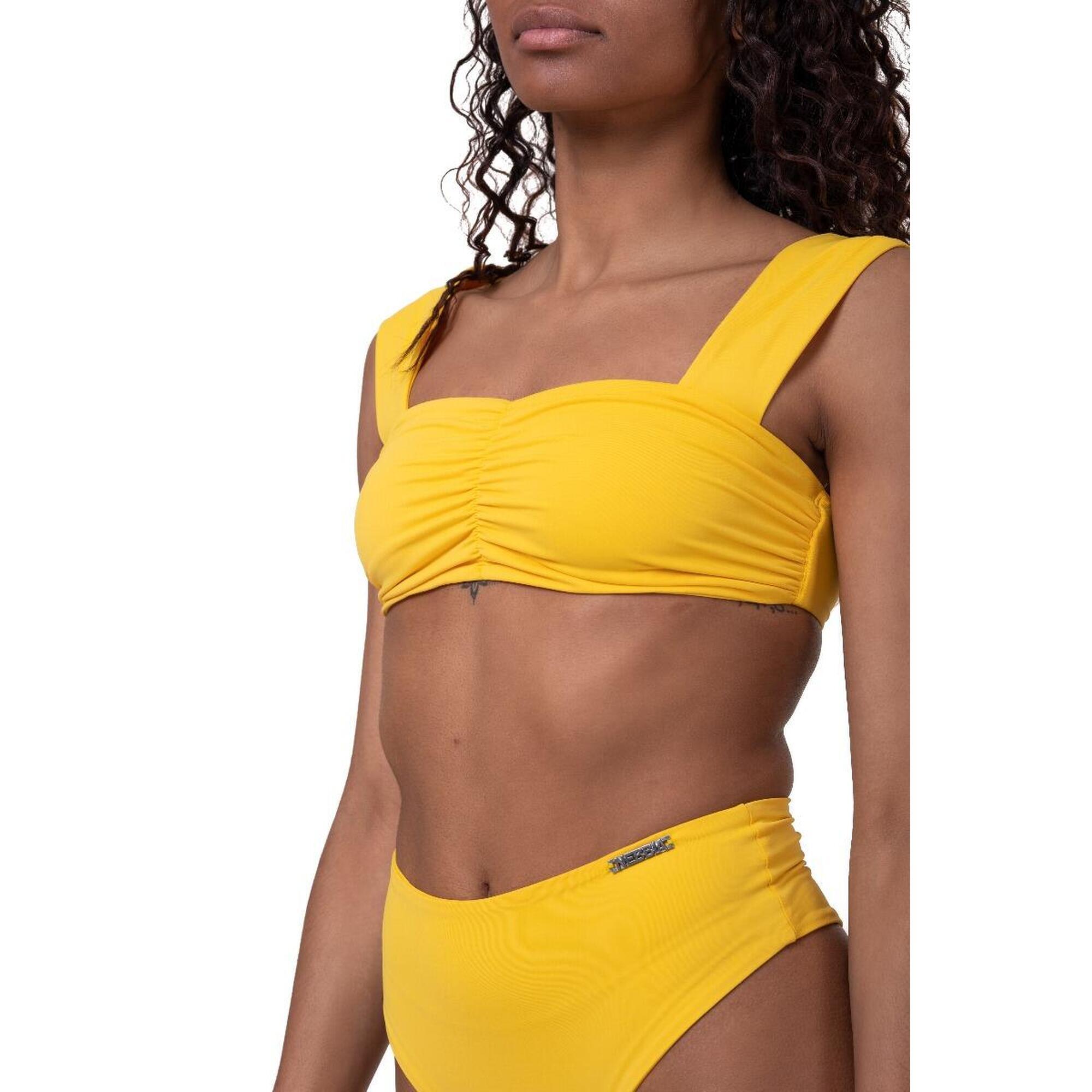 Miami Retro Bikini górna część Yellow - Nebbia