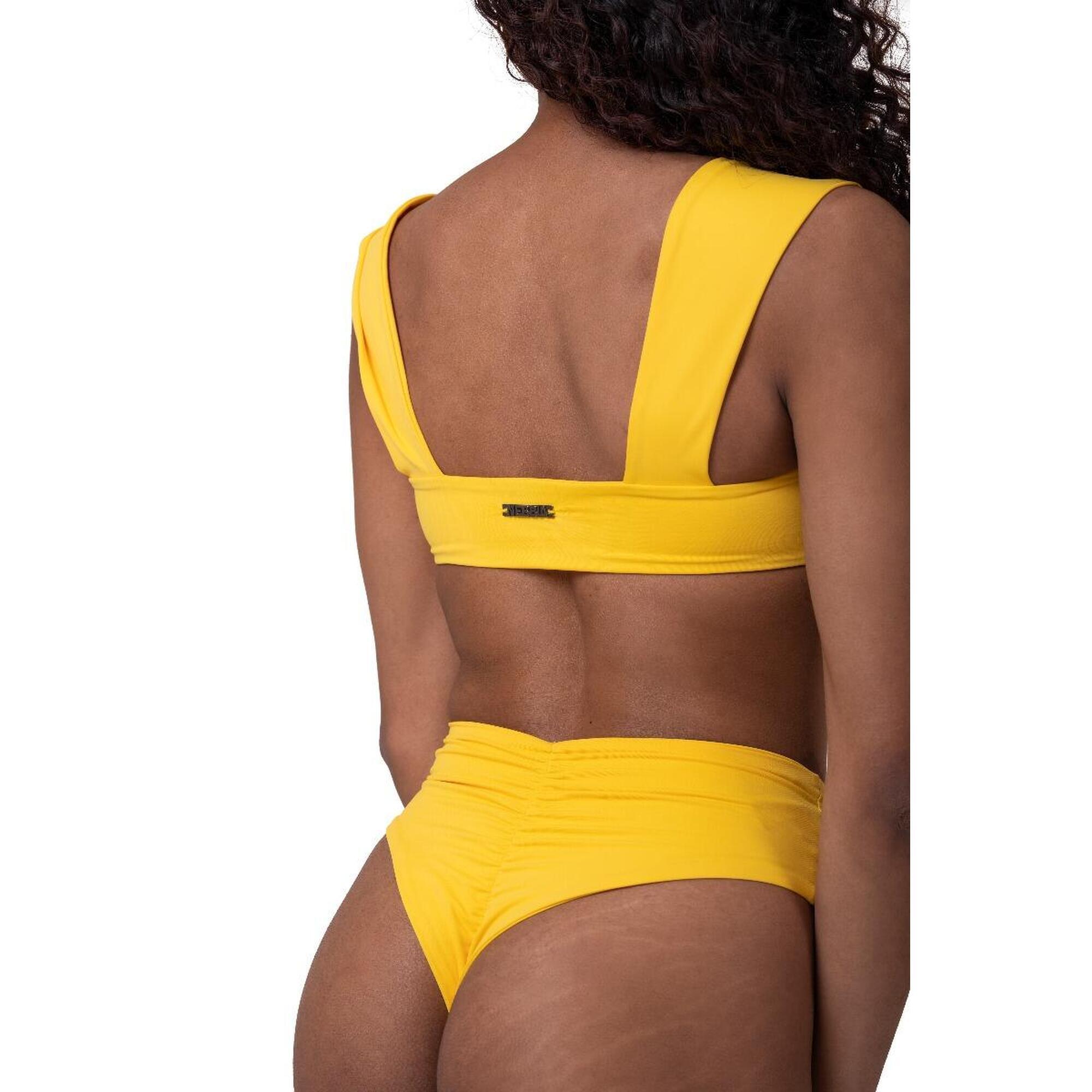 Miami Retro Bikini górna część Yellow - Nebbia