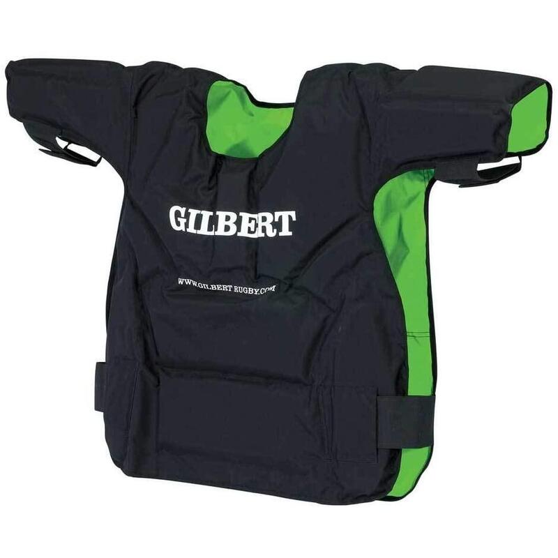 Top de contacto Gilbert Rugby - Preto