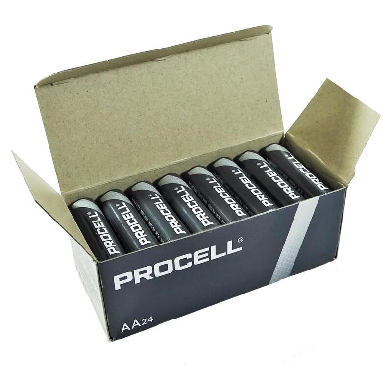 Batterie alcaline Procell AA / LR06 par 24 pièces