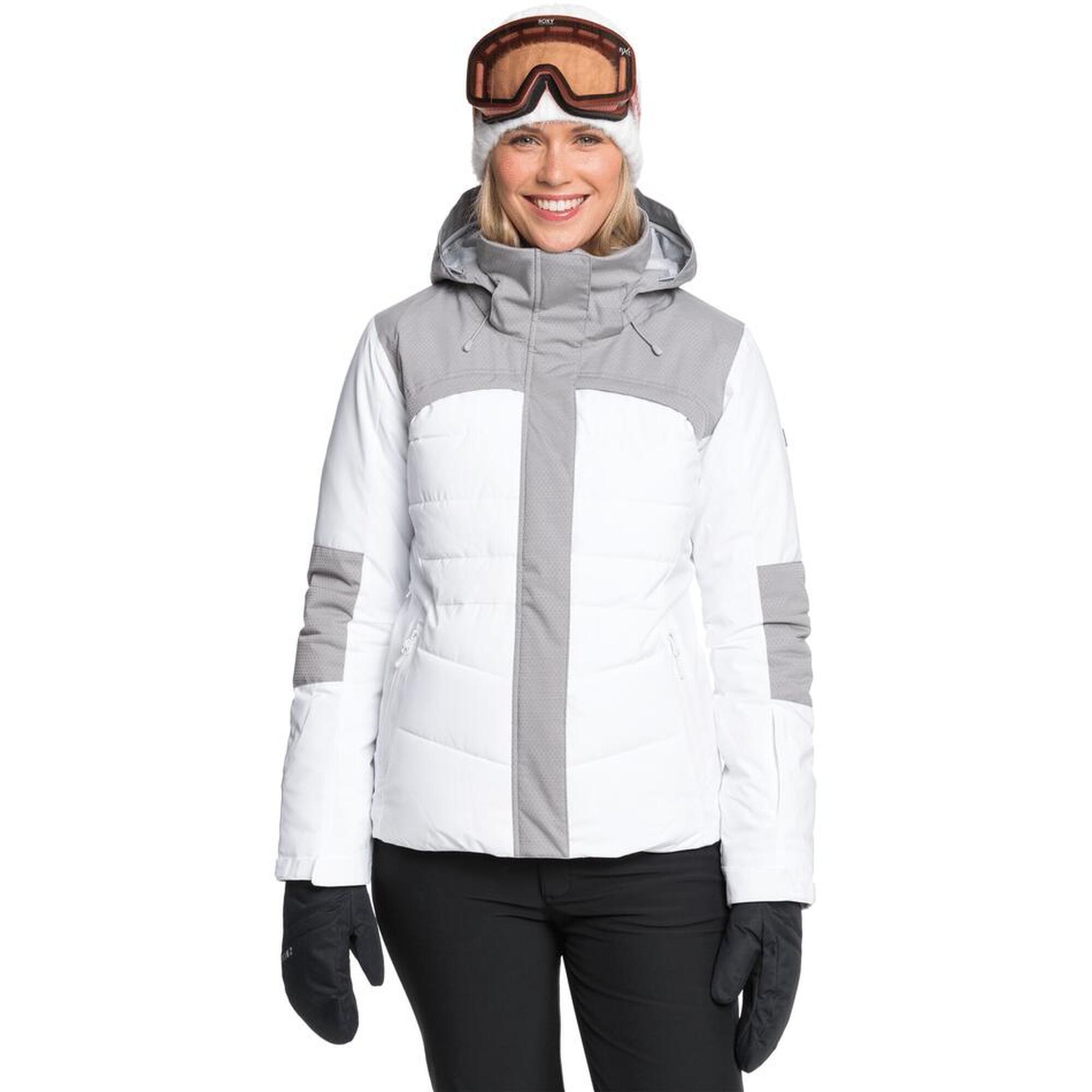 Dakota - dames snowjack - ski- & snowjack - helder wit