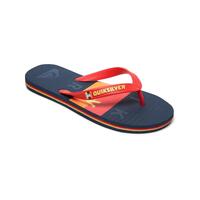 Tongs Rouge Garçon Quiksilver Molokai World Block