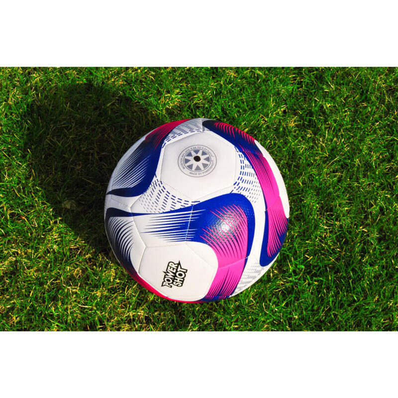 Lote de 10 balones de fútbol Powershot tamaño 5 - Bomba y bolsa GRATIS