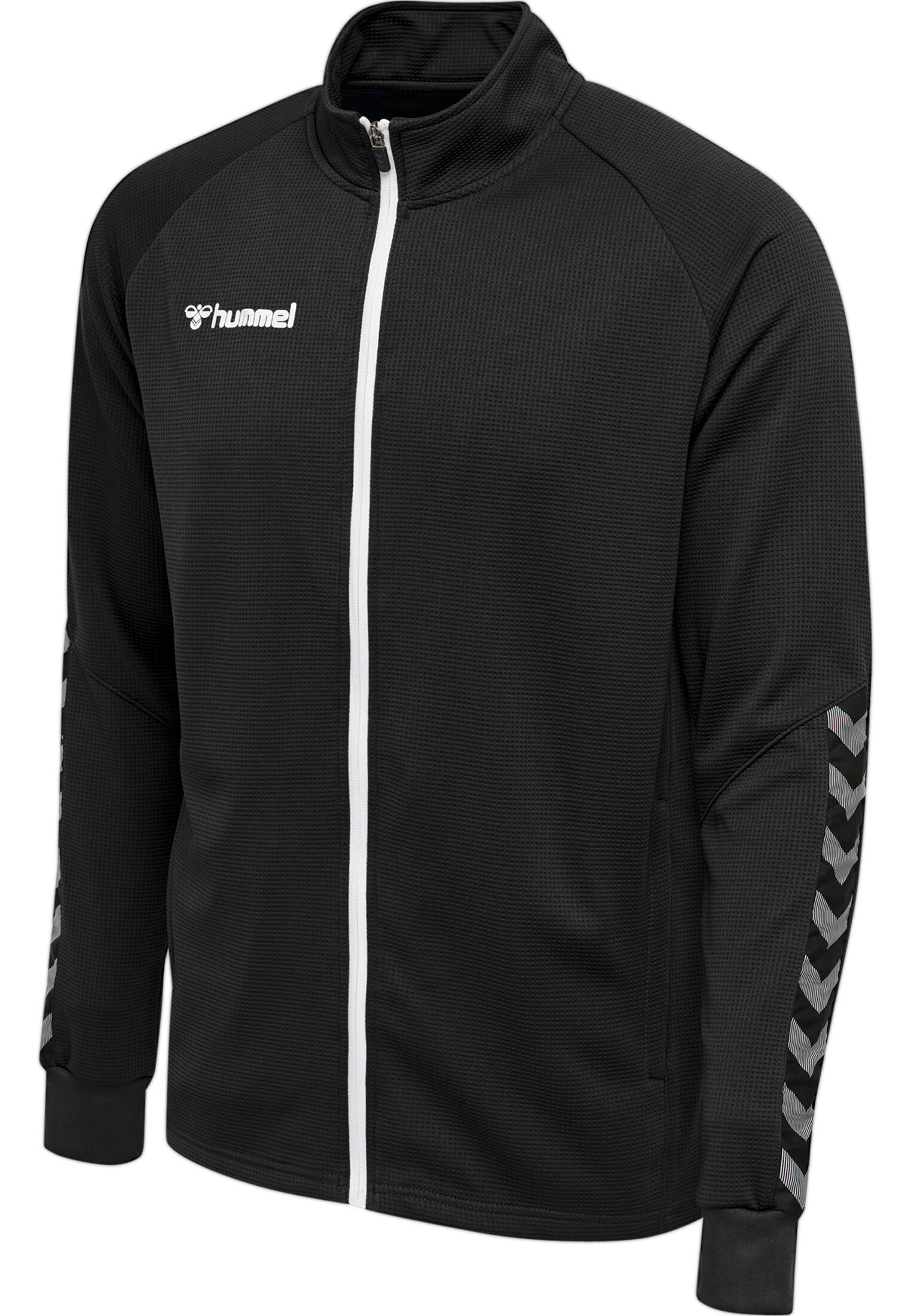 Kurtka Sportowa Hummel HML AUTHENTIC POLY ZIP JACKET czarna