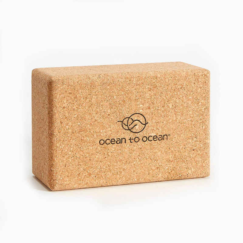 Ocean to Ocean Yogablock - Kork Large