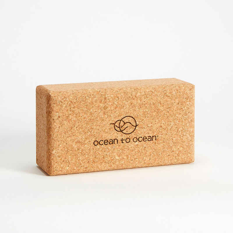 Ocean to Ocean Yogablock - Kork Medium
