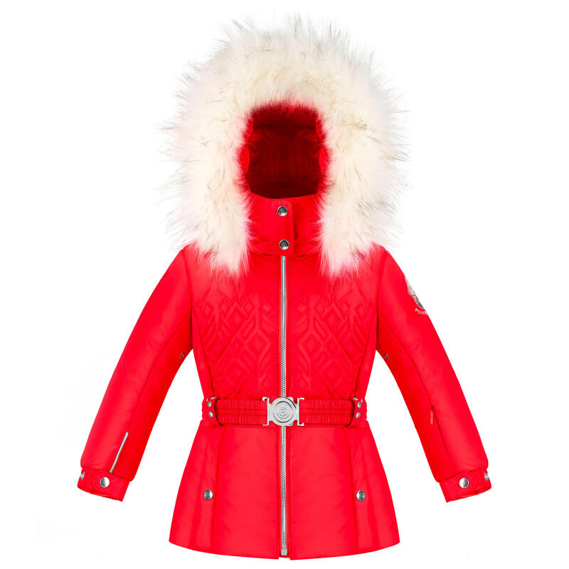 Veste De Ski/snow Poivre Blanc Ski Jacket 1003 Scarlet Red 5 Fille