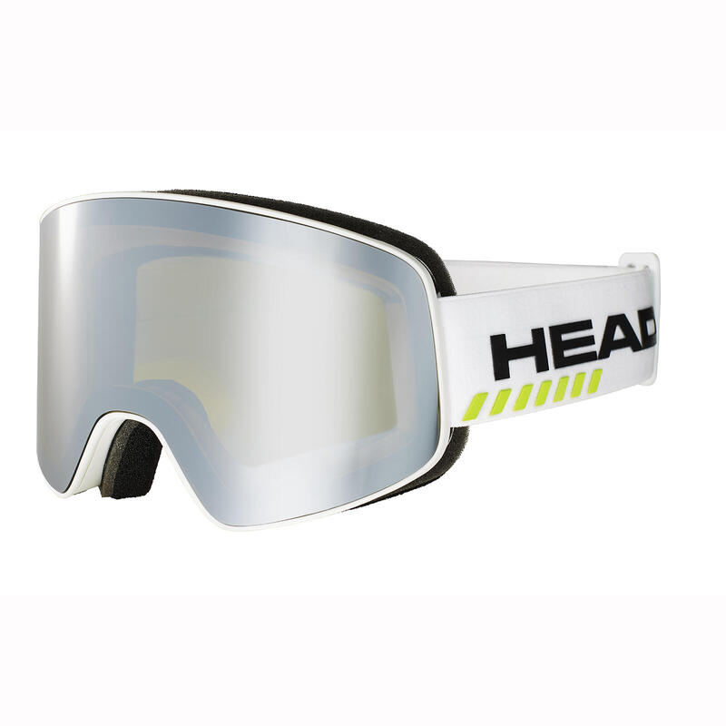 Máscara de esquí Horizon Race White + lentes de repuesto para hombre
