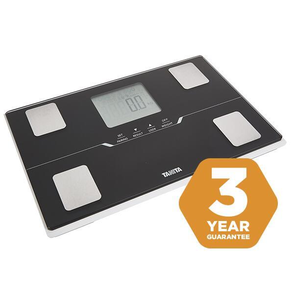 Tanita BC-401 zwart bluetooth connected lichaamsanalyse weegschaal
