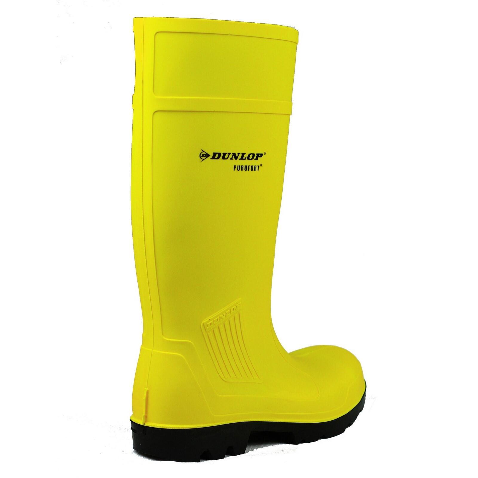 Purofort Professional Safety Wellingtons YELLOW 3/5