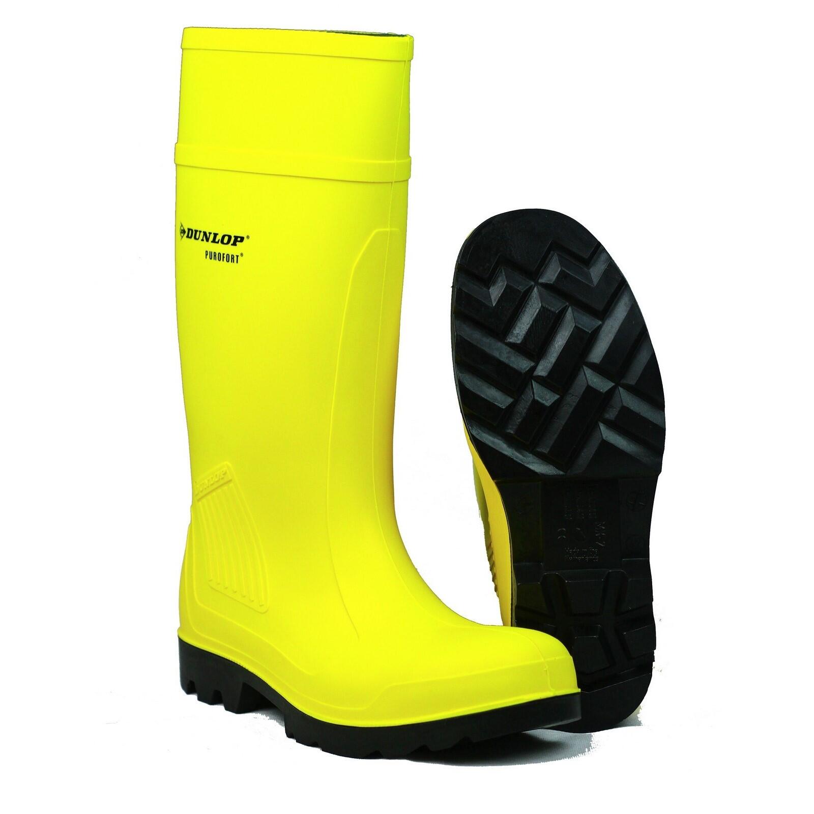 Purofort Professional Safety Wellingtons YELLOW 4/5
