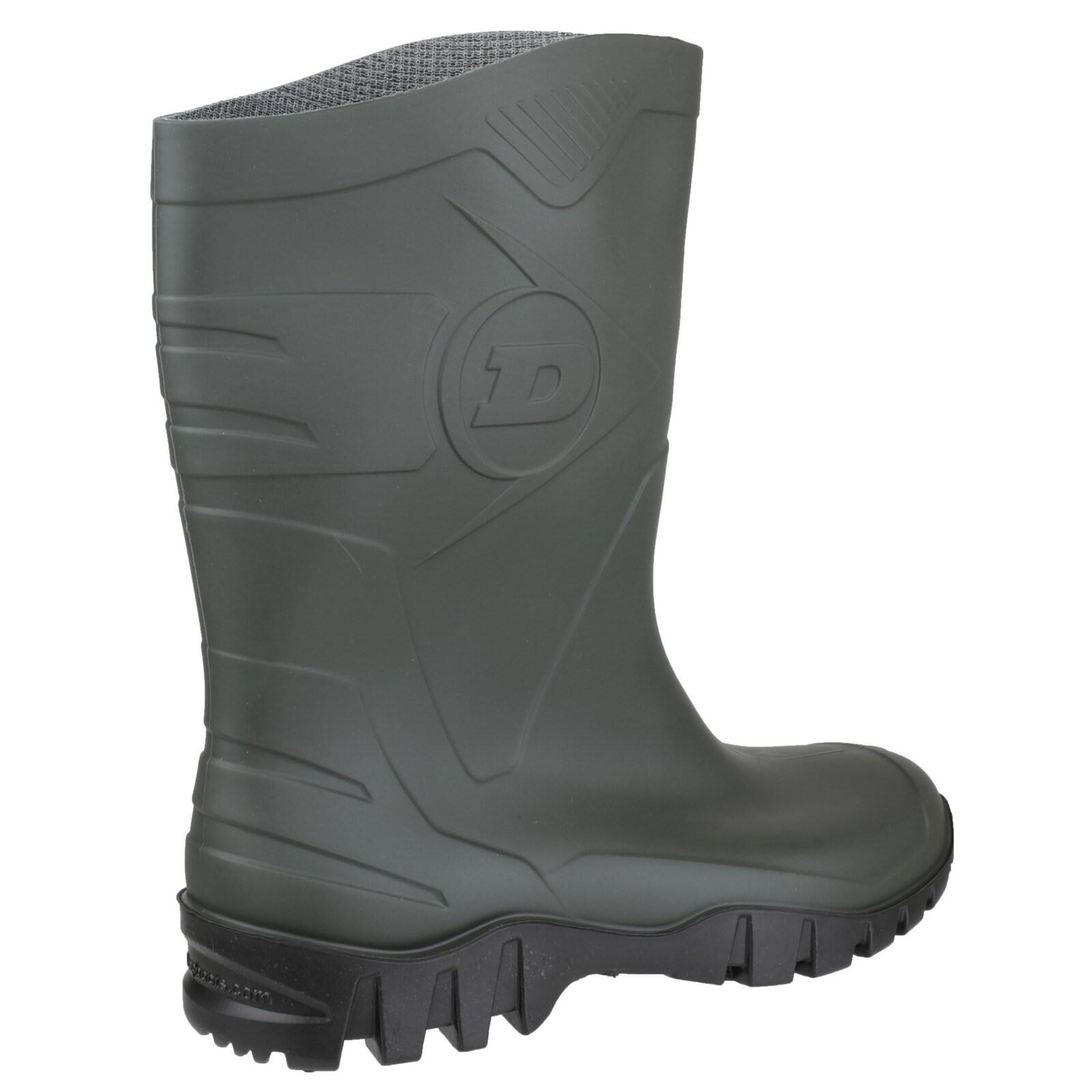 Dee Plain Rubber Wellingtons GREEN 3/5