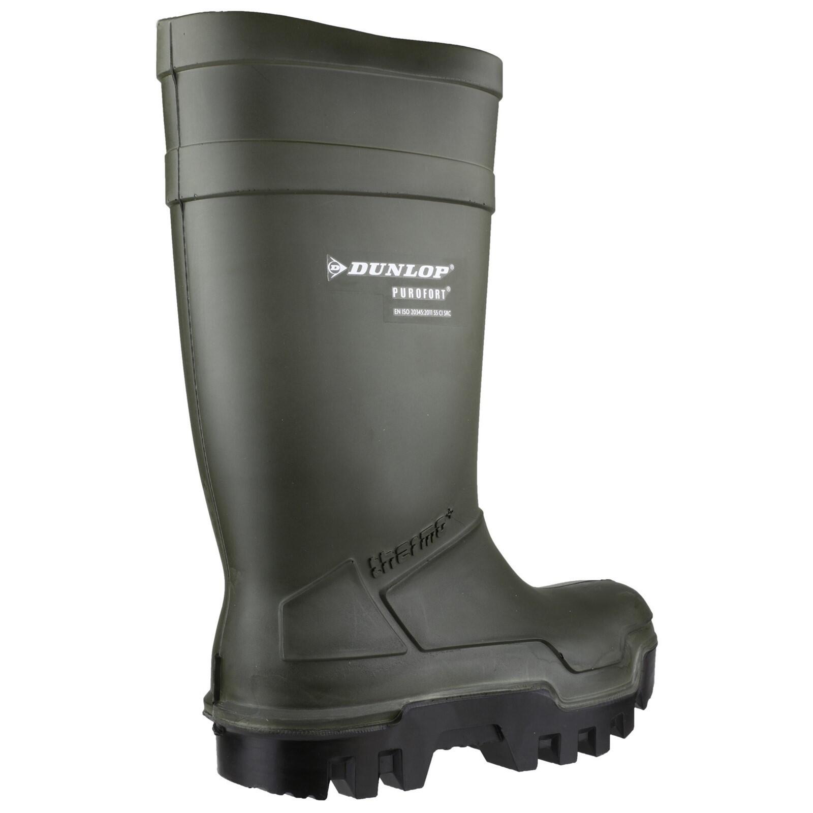 Purofort Thermo+ Safety Wellingtons GREEN 3/5