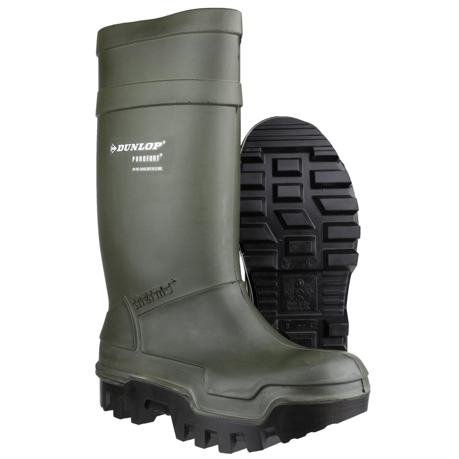 Purofort Thermo+ Safety Wellingtons GREEN 4/5