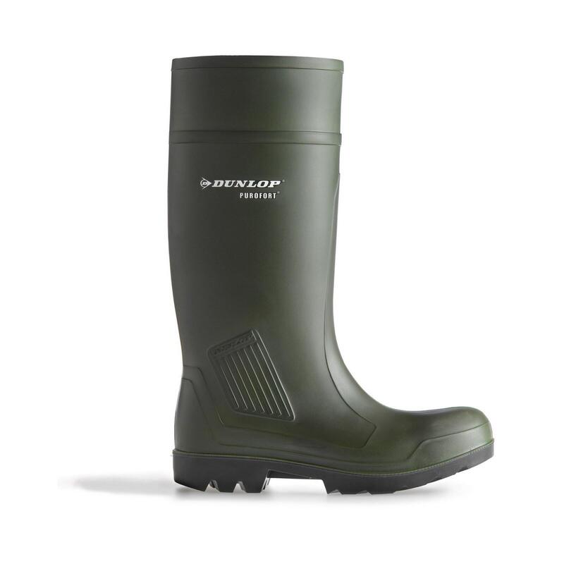 Botas de agua Impermeables Dunlop Purofort Professional Verde