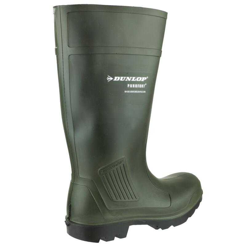 Botas de agua Impermeables Dunlop Purofort Professional Verde