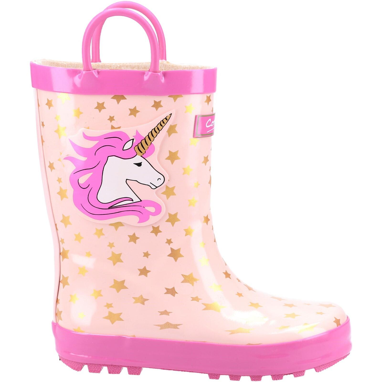 Puddle Childrens Wellingtons MULTI-COLOUR 1/4