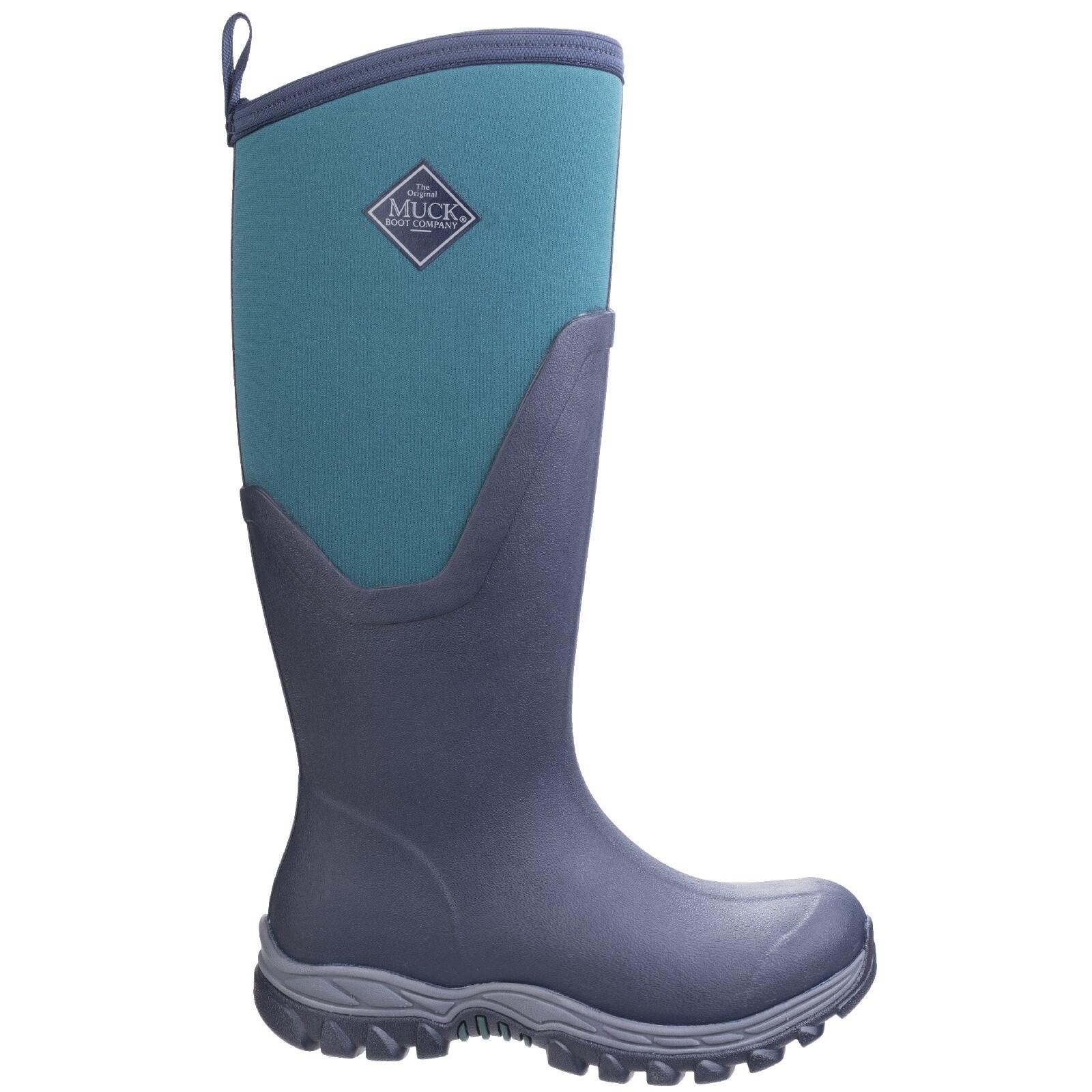 MUCK BOOTS Arctic Sport II Tall Textile/Weather Wellingtons Navy blue