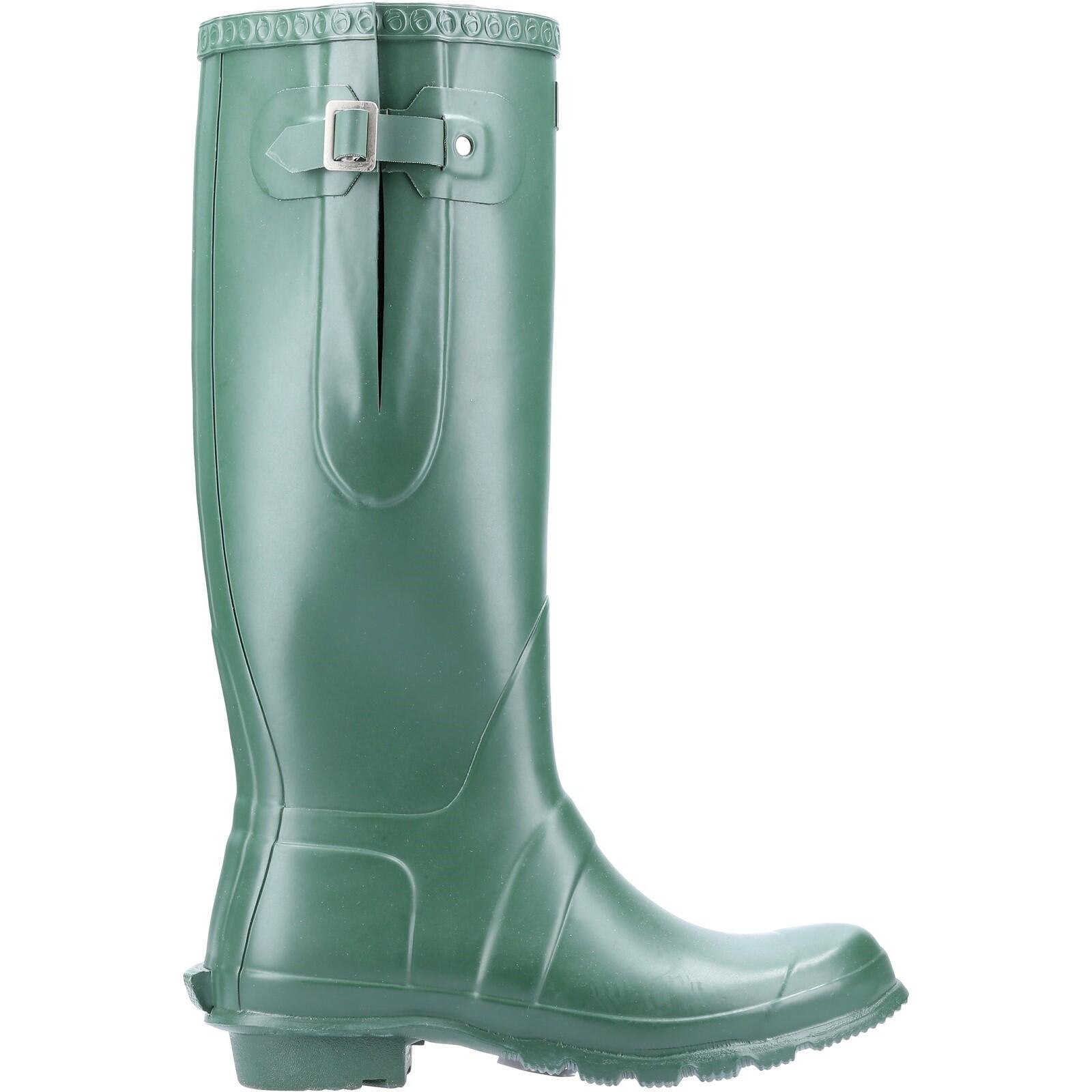 COTSWOLD Windsor Welly Plain Rubber Wellingtons GREEN