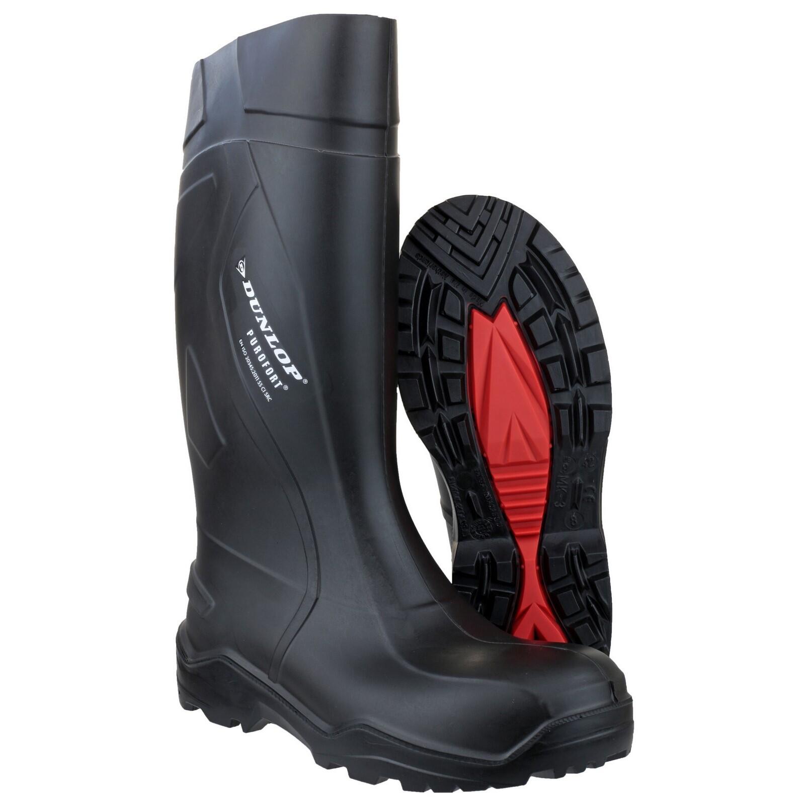 Purofort+ Safety Wellingtons BLACK 4/5