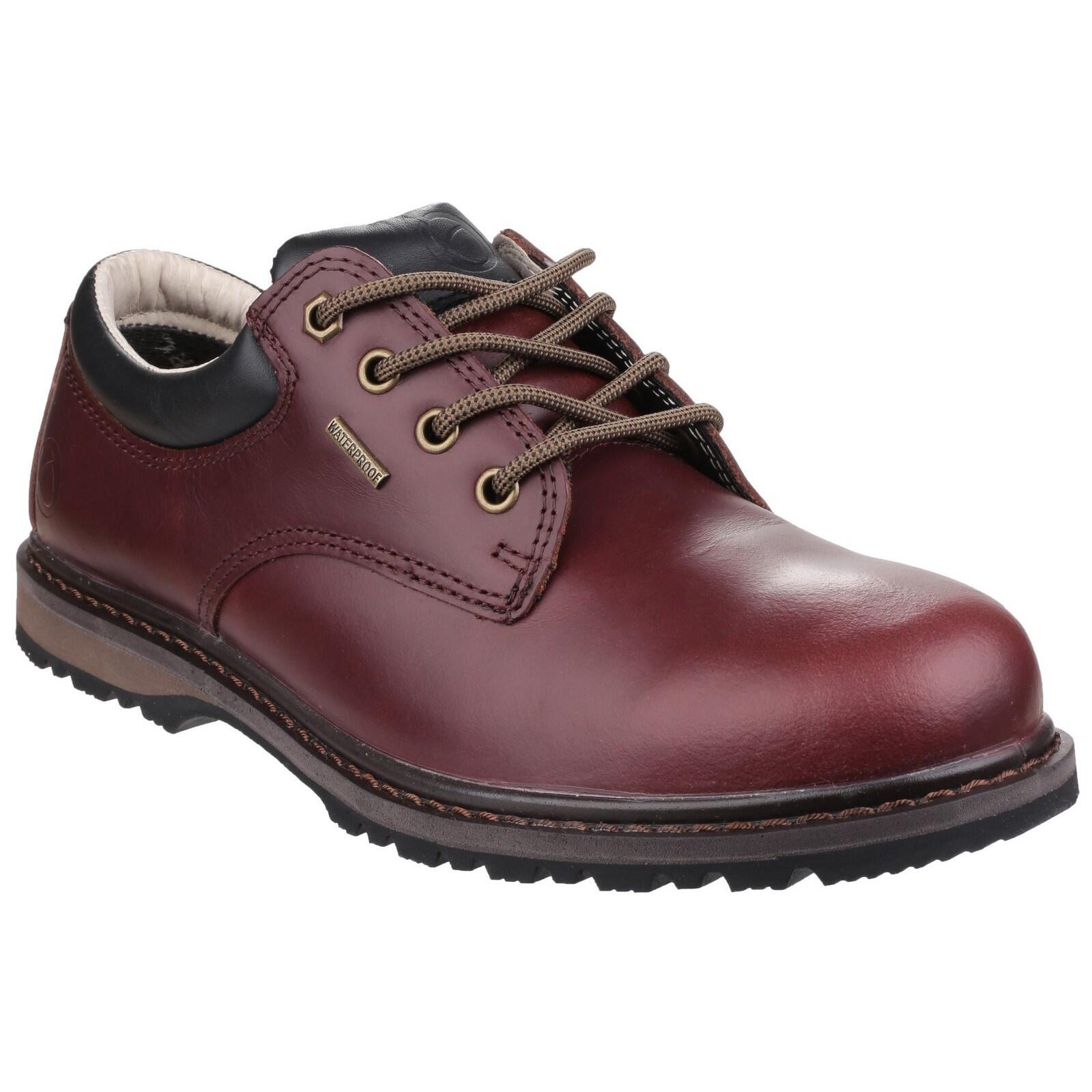 Stonesfield Mens Hiking Boots Burgundy 2/5