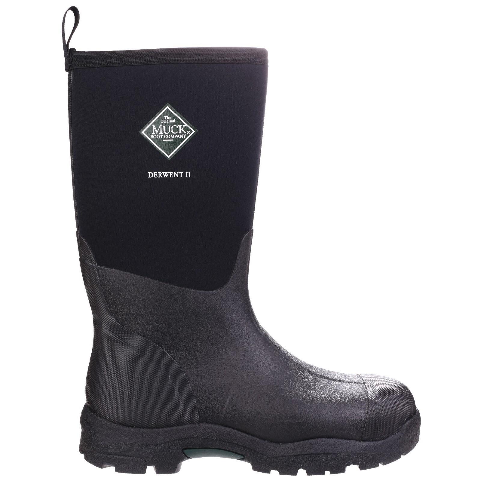 Derwent II Textile/Weather Wellingtons BLACK 1/4