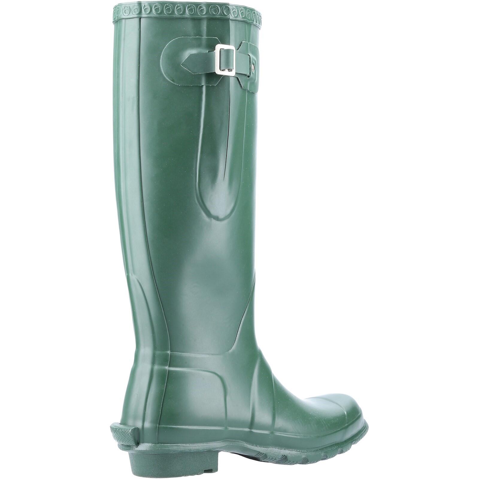 Windsor Welly Plain Rubber Wellingtons GREEN 3/5