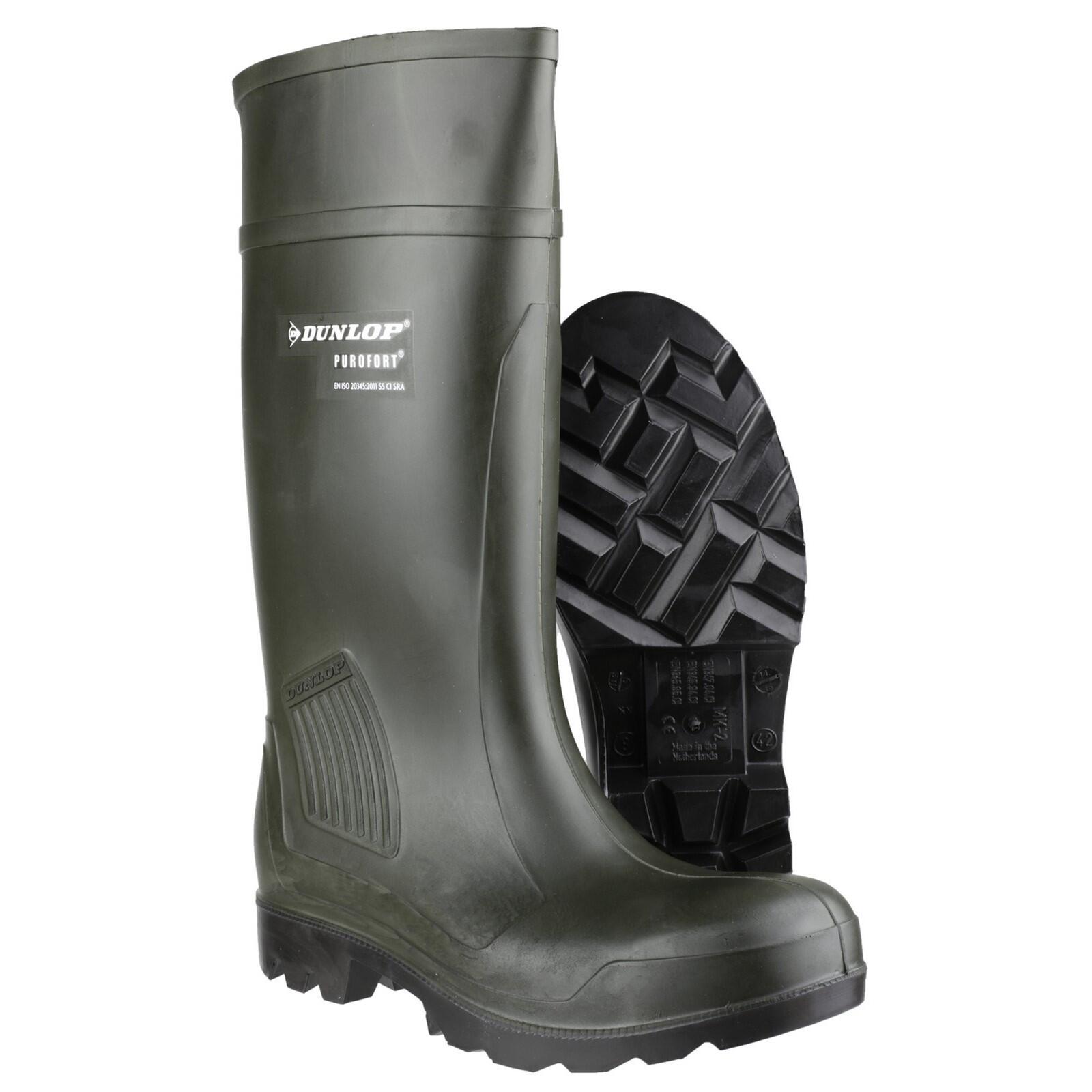 Purofort Professional Safety Wellingtons GREEN 4/5