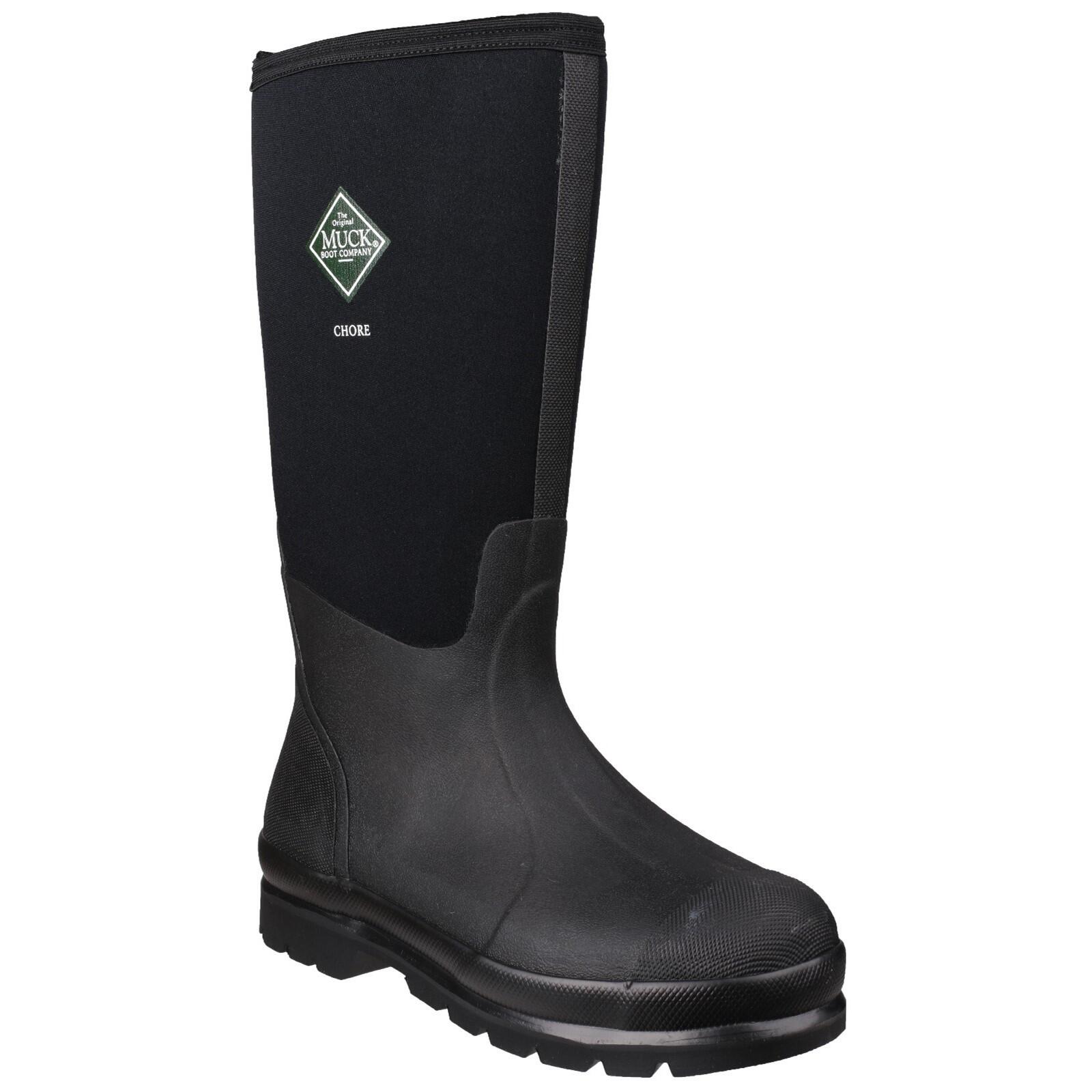 Chore Classic Hi Textile/Weather Wellingtons BLACK 2/5