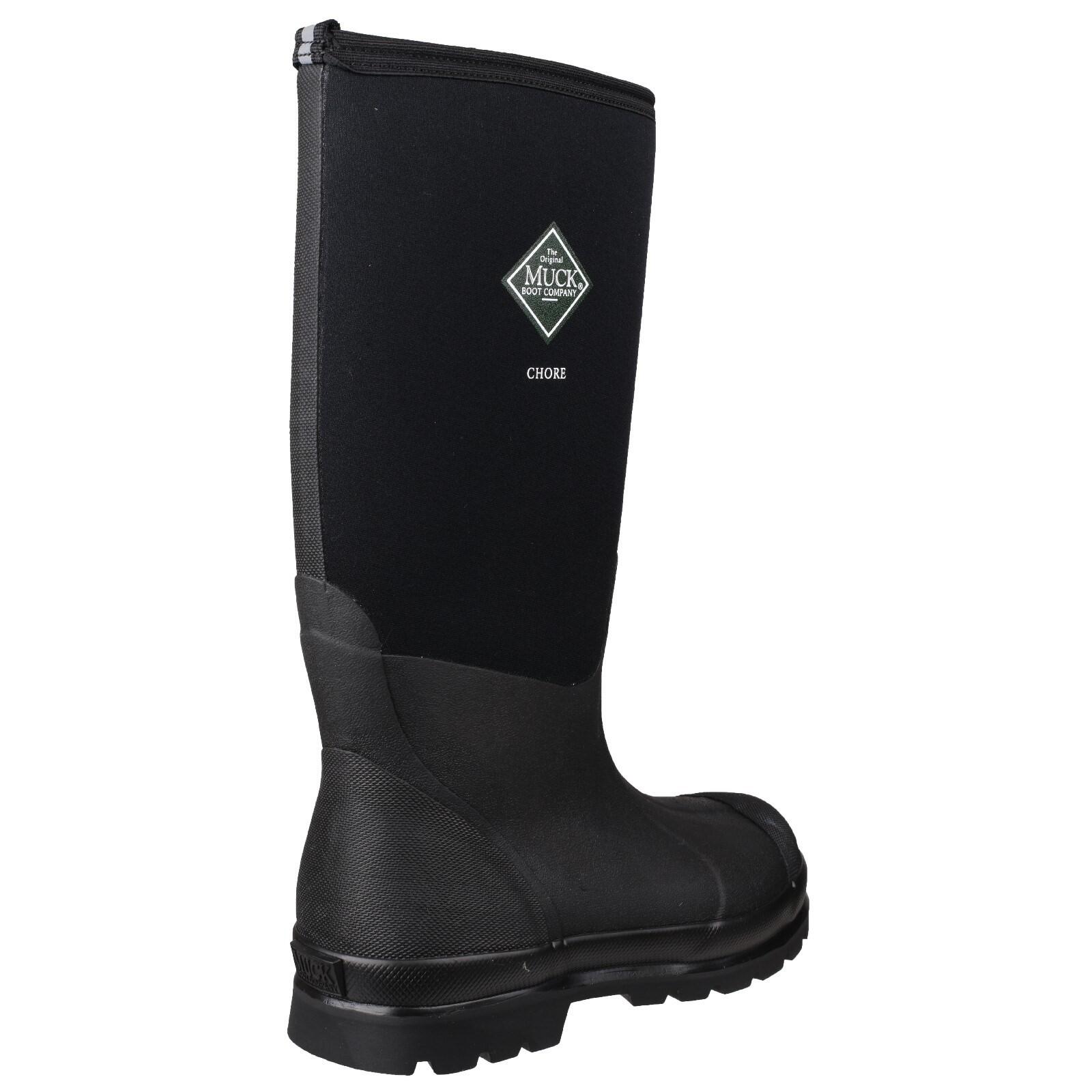 Chore Classic Hi Textile/Weather Wellingtons BLACK 3/5