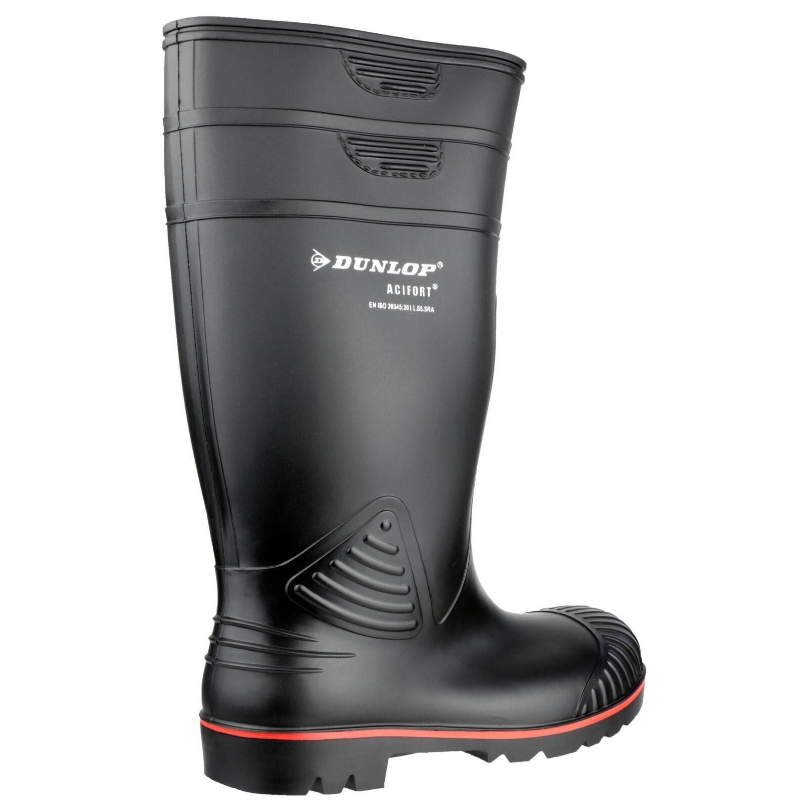 Acifort Safety Wellingtons BLACK 3/5