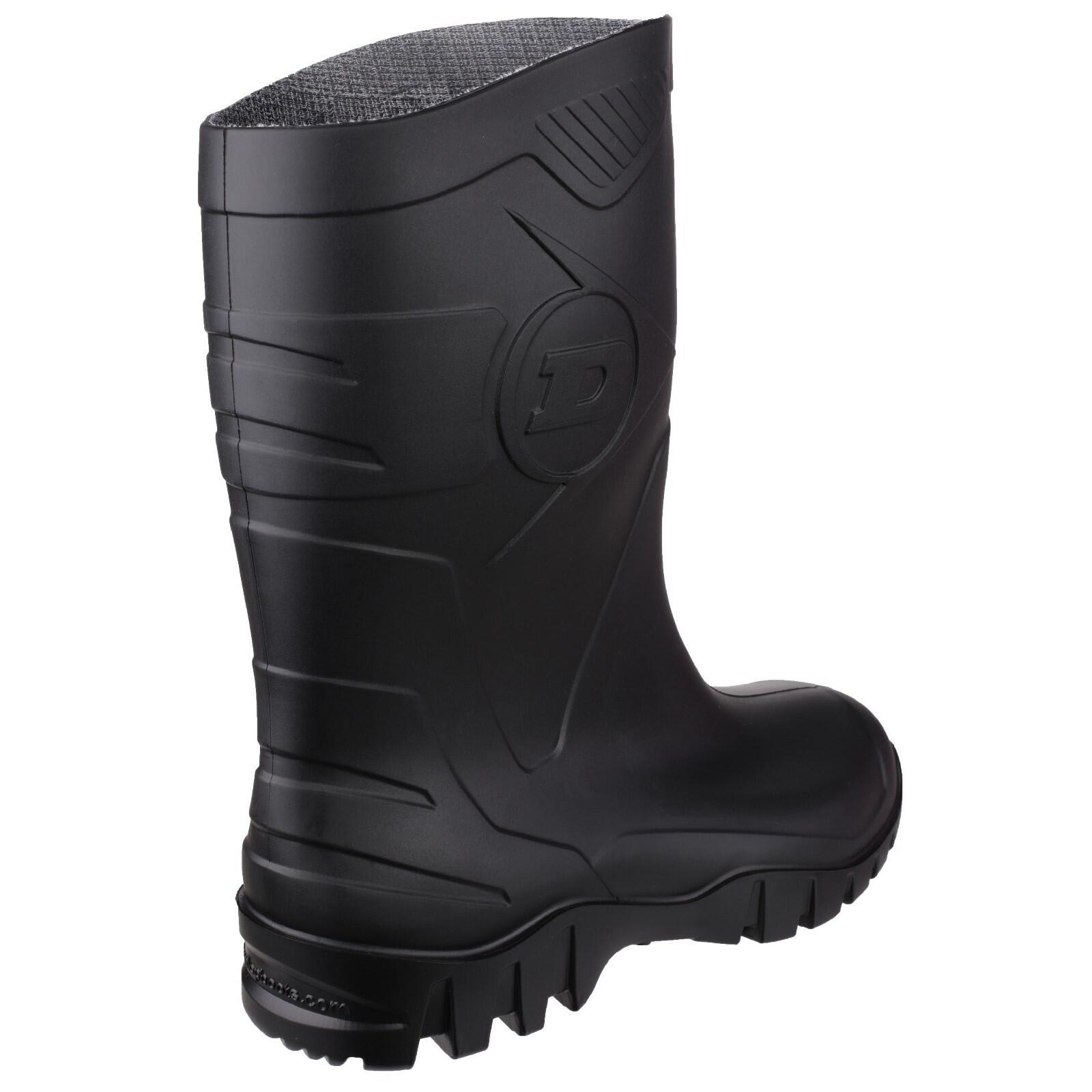 Dee Plain Rubber Wellingtons BLACK 3/5