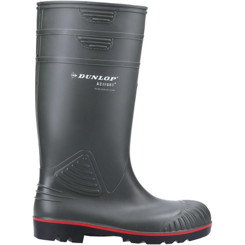 Botas de agua Impermeables Dunlop Acifort Heavy Duty Full Safety Verde