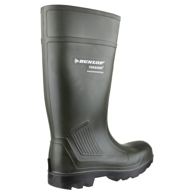 Botas de agua Impermeables Dunlop Purofort Professional Verde