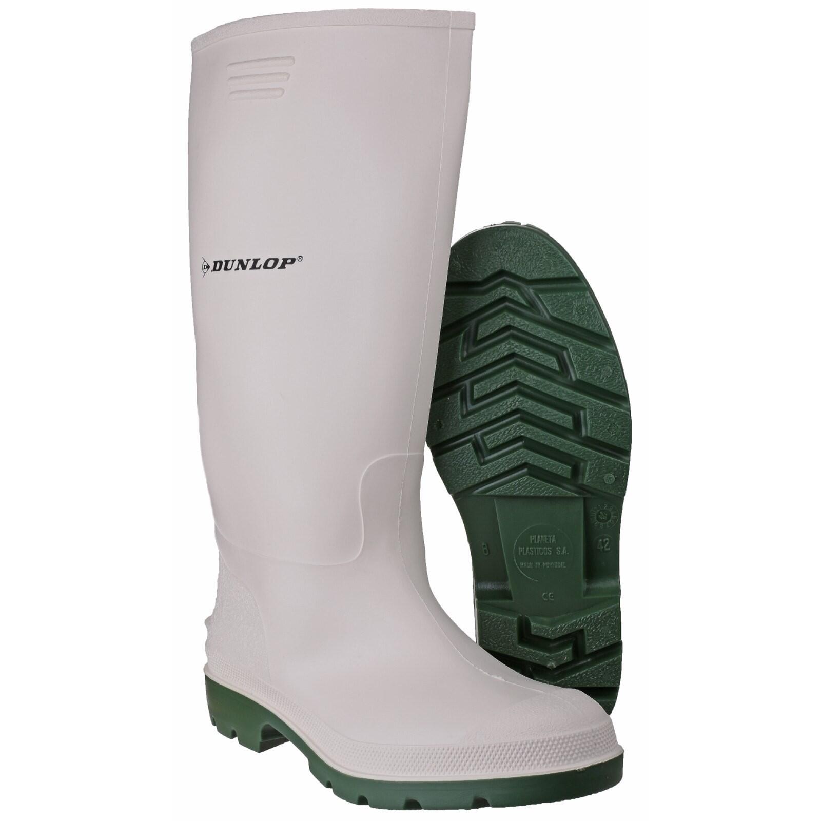 Pricemastor Plain Rubber Wellingtons WHITE 4/5