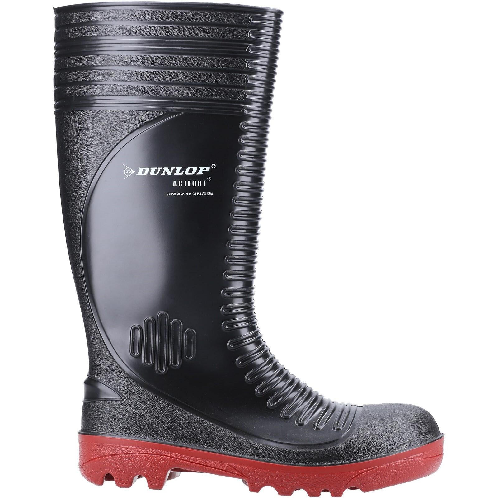 Acifort Safety Wellingtons BLACK 1/5