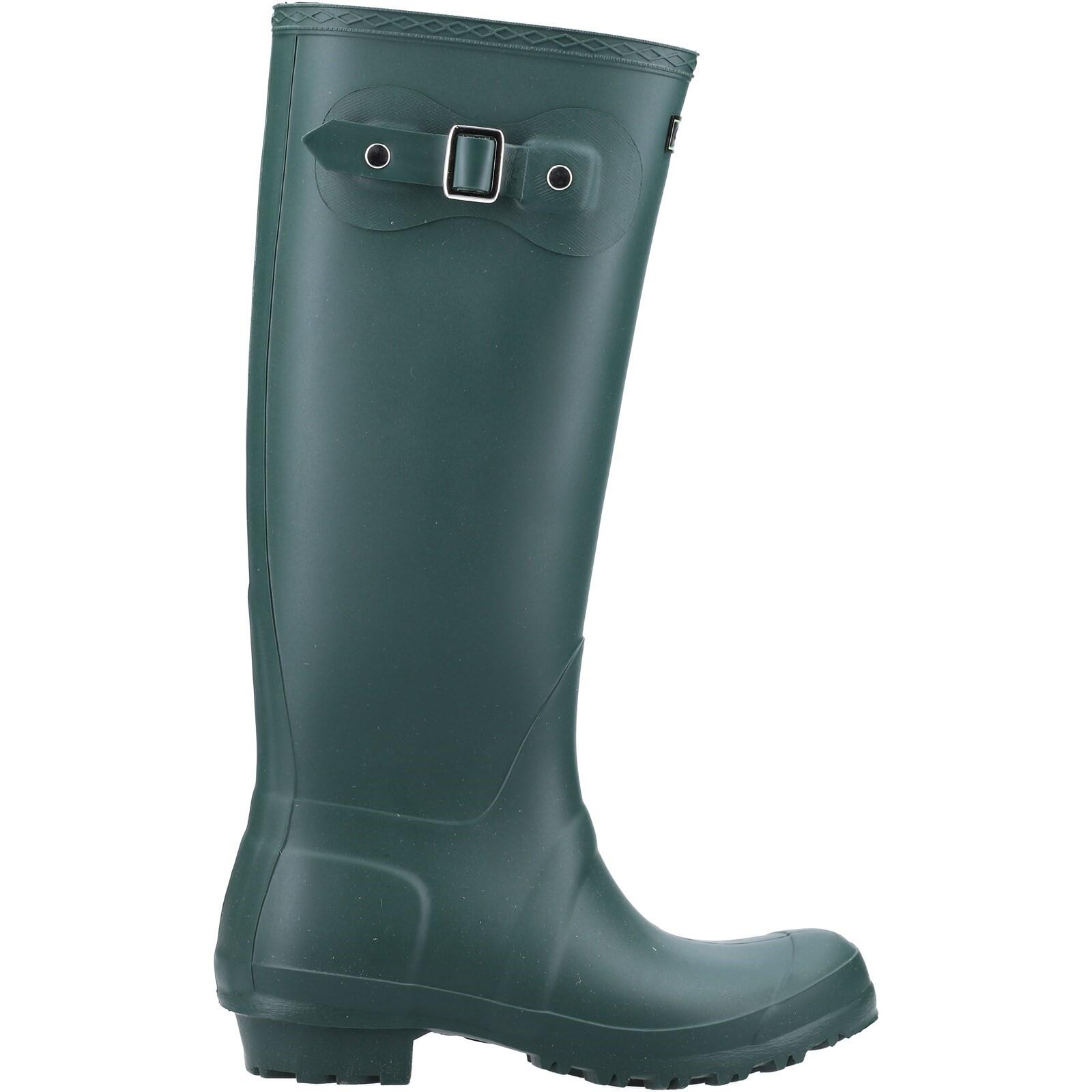 COTSWOLD Sandringham Plain PVC Wellingtons GREEN