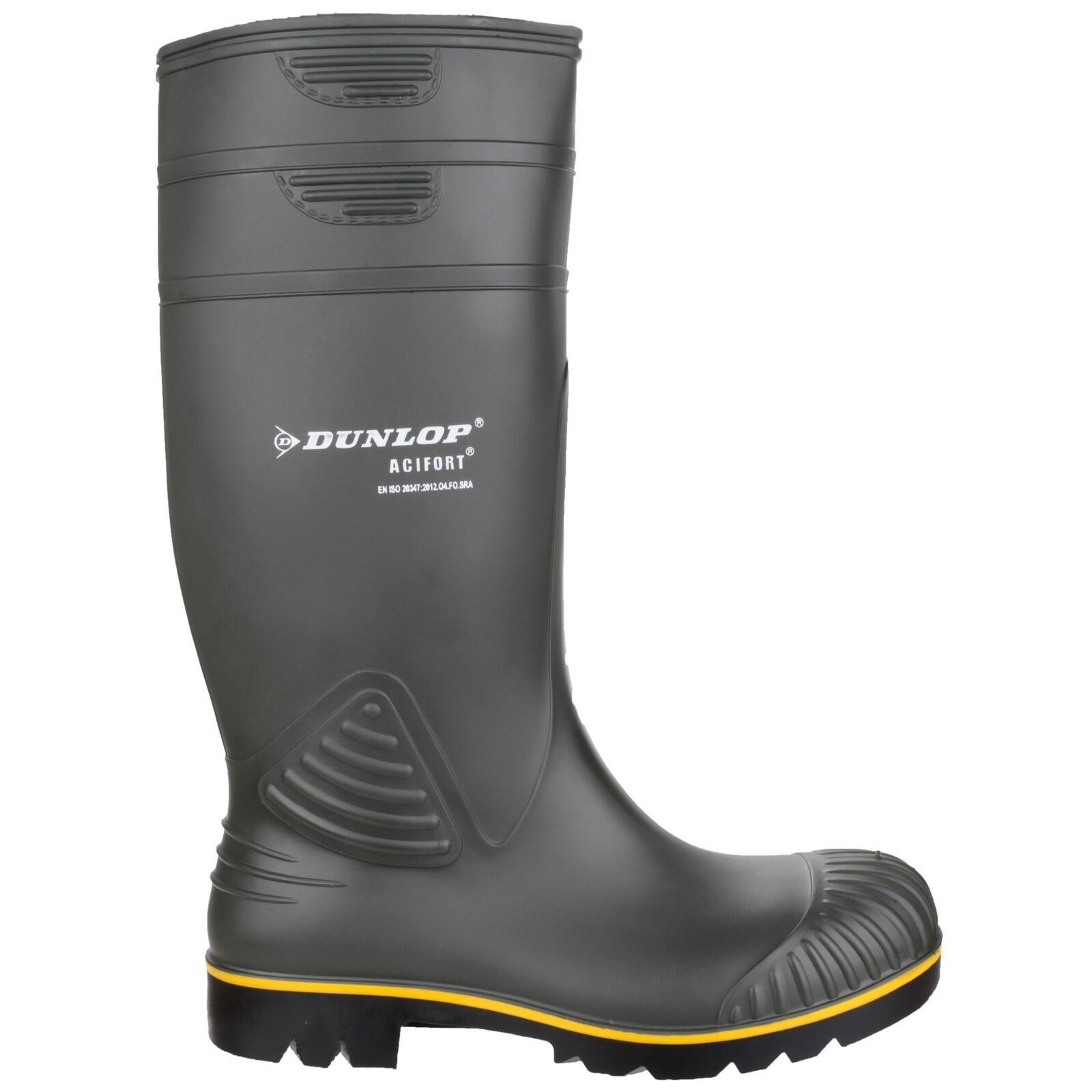 Acifort Plain Rubber Wellingtons GREEN 1/5