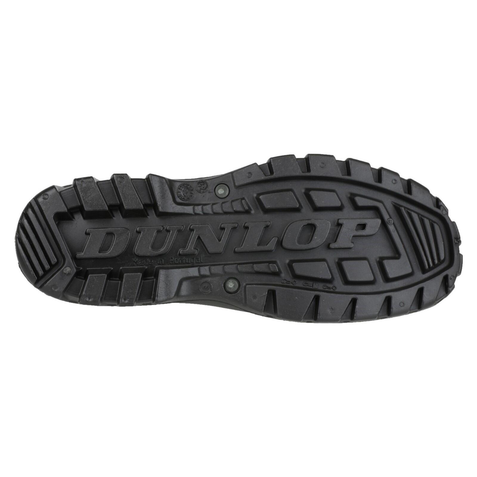 Stivali Di Gomma Adulto Unisex Dunlop Dee Verde Nero 5/6